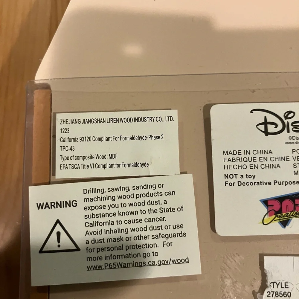 New Disney Perpetual Calendar - Black and Cream Mickey Mouse